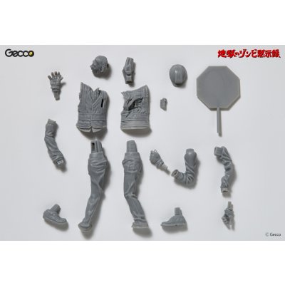 画像19: 地獄のゾンビ黙示録、誘導員 ‐ 1/16スケール　ゾンビ プラスチックモデル（送料無料）