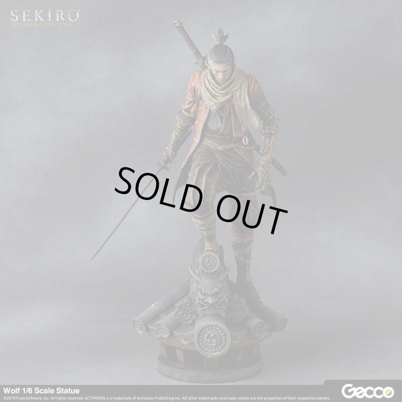 SEKIRO: SHADOWS DIE TWICE 狼 1/6スケール スタチュー - Gecco Direct