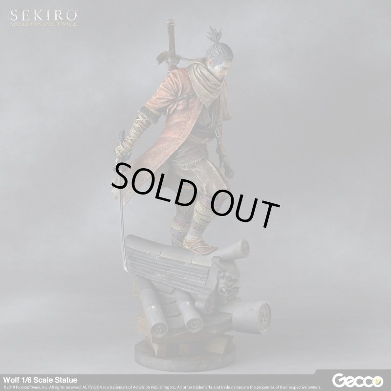 SEKIRO: SHADOWS DIE TWICE 狼 1/6スケール スタチュー - Gecco Direct