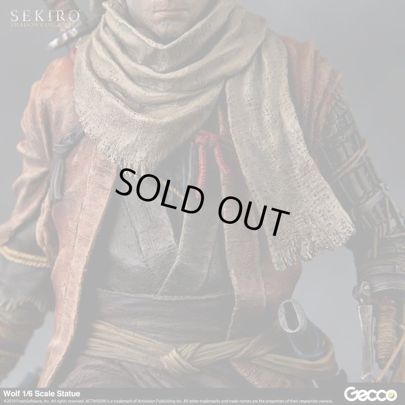 SEKIRO: SHADOWS DIE TWICE 狼 1/6スケール スタチュー - Gecco