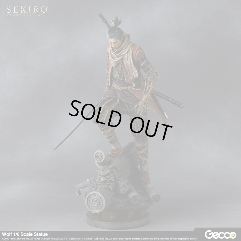 SEKIRO: SHADOWS DIE TWICE 狼 1/6スケール スタチュー - Gecco Direct