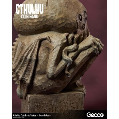 画像33: クトゥルフ 貯金箱スタチュー （オリジナルカラー/ストーンカラー）