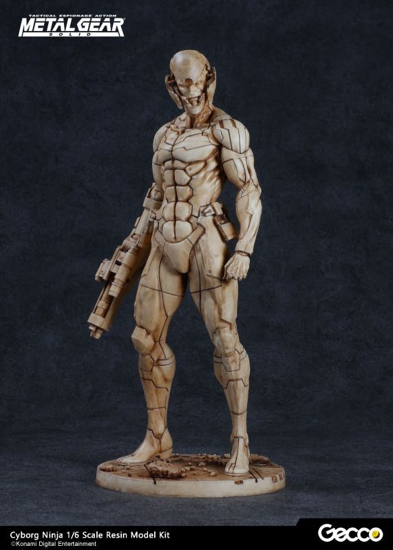 Metal Gear Solid サイボーグ忍者 1 6スケールレジンモデルキット Gecco Direct