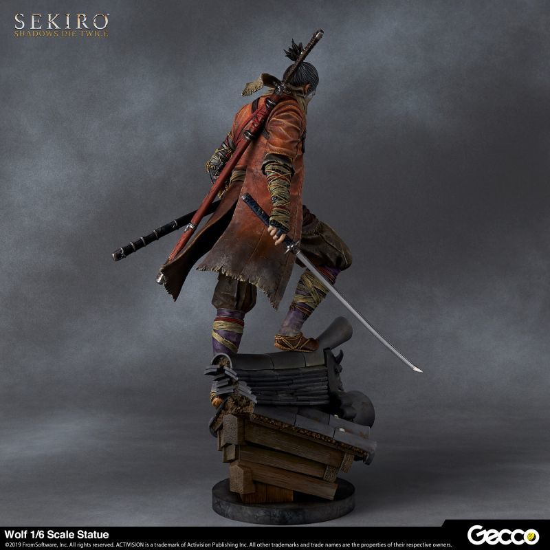 SEKIRO: SHADOWS DIE TWICE 狼 1/6スケール スタチュー - Gecco Direct