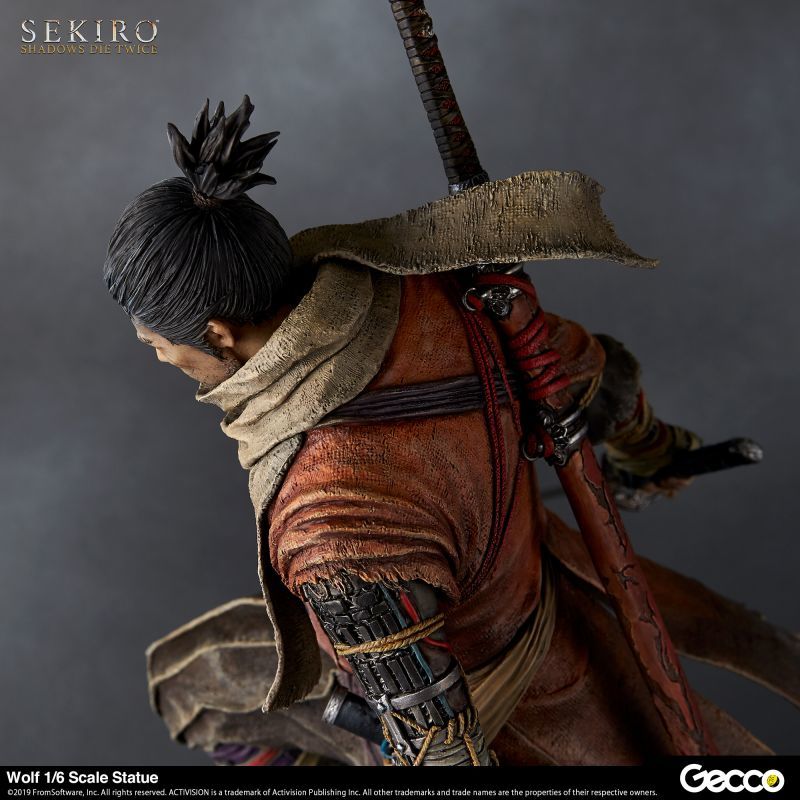 超美品の SEKIRO: 未開封 SHADOWS スタチュー 狼 TWICE/ DIE ゲーム 