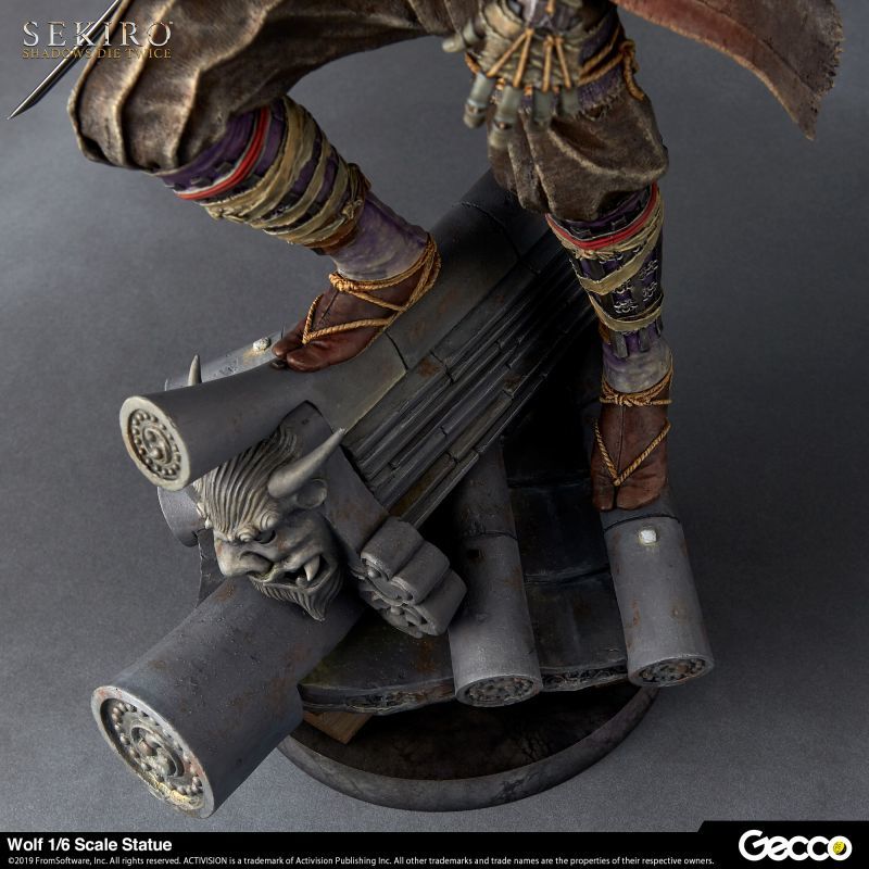 直販専門店 SEKIRO:SHADOWS DIE TWICE 狼 1/6スケール スタチュー