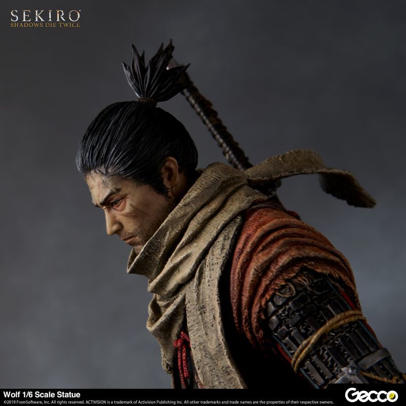 SEKIRO: SHADOWS DIE TWICE 狼 1/6スケール スタチュー - Gecco Direct